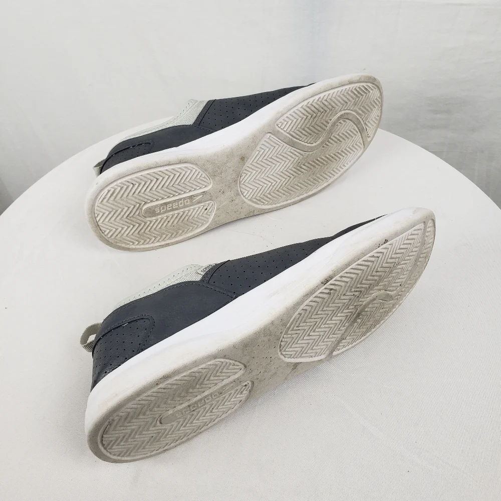 Speedo Men's Gray Slip-On Shoes Sz 7